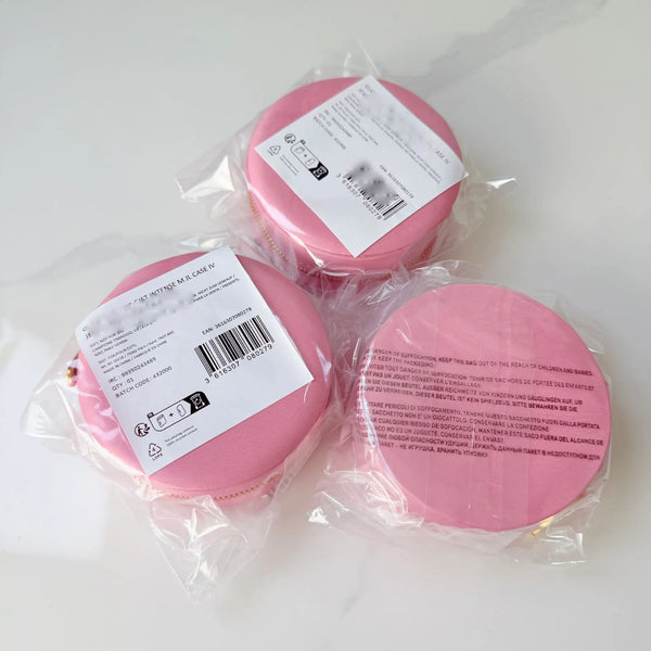 Luxury G Blush Elegance Round Jewellery Case