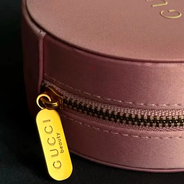 Luxury G Blush Elegance Round Jewellery Case