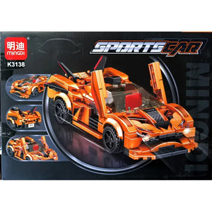 MINGDI K3138 Sports Car Building Kit (284 Pcs)