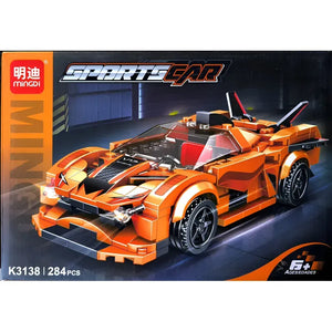 MINGDI K3138 Sports Car Building Kit (284 Pcs)