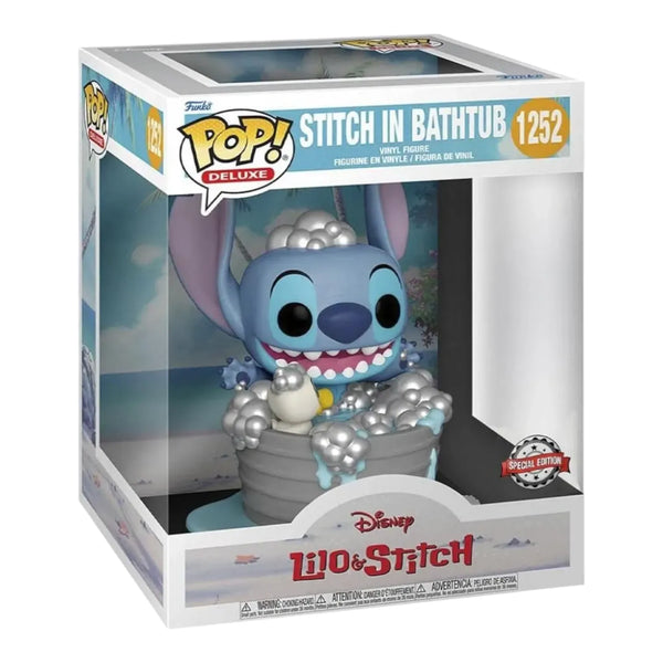Funko Pop! 1252 Stitch in Bathtub Figurine