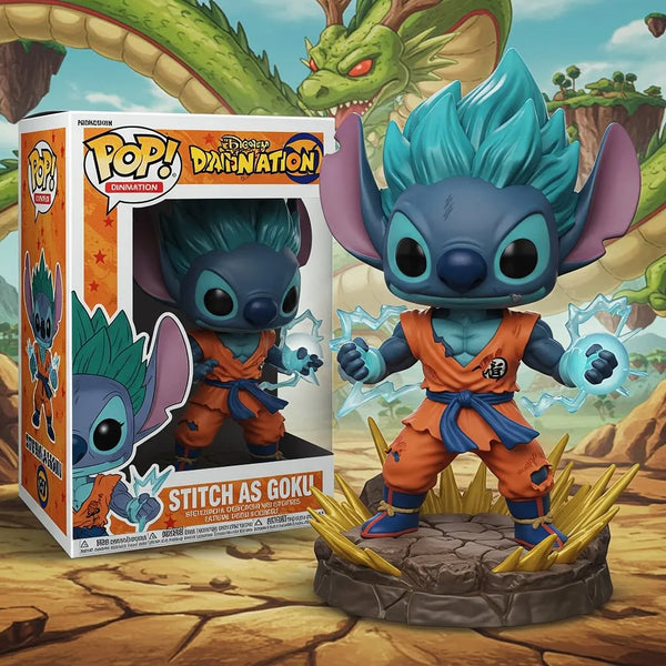 Funko Pop! Stitch as Goku Figurine