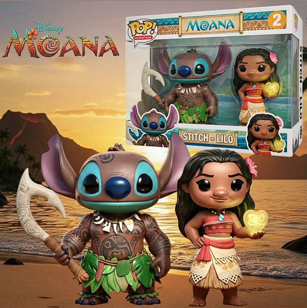 Funko Pop! Stitch as Maui Figurine