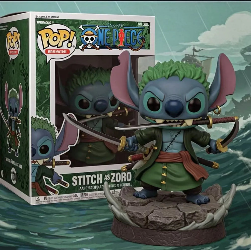 Funko Pop! Stitch as Zoro Figurine