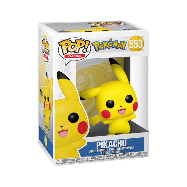 Funko Pop Pokémon Pikachu Waving 553 Figure