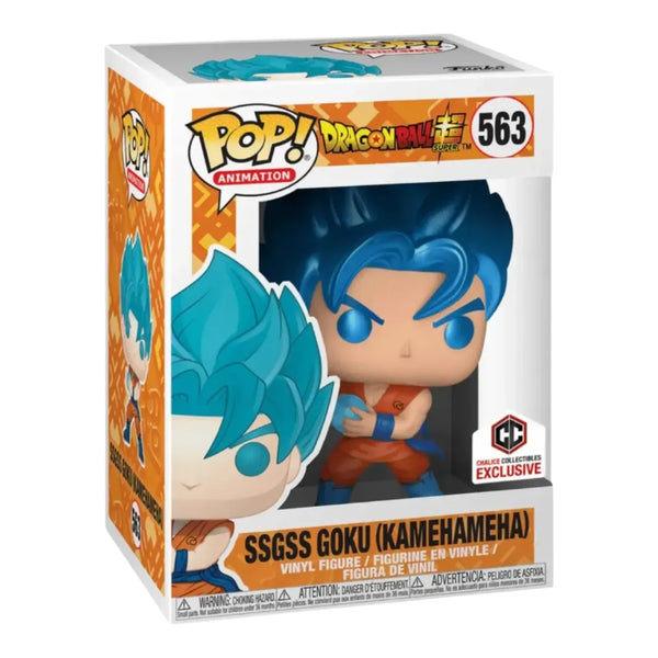 Funko Pop DBZ SSGSS Goku Kamehameha 563 Figure