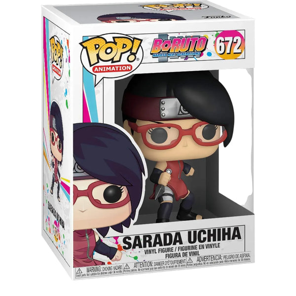 Funko Pop Boruto Sarada Uchiha 672 Figure