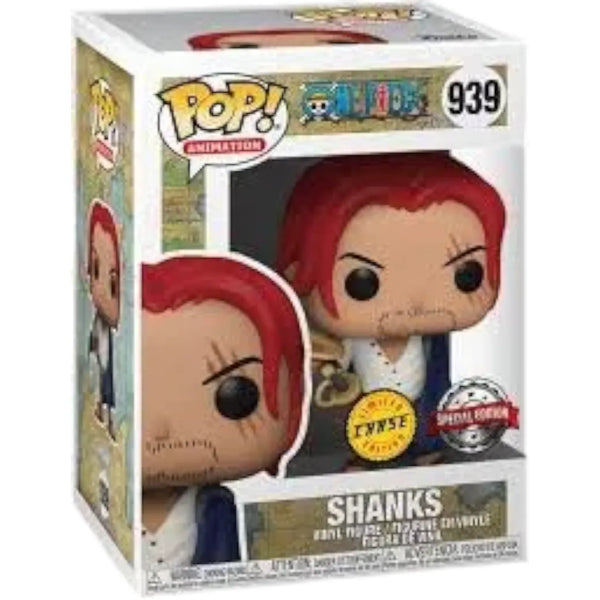 Funko Pop One Piece Shanks Chase 939 Figure