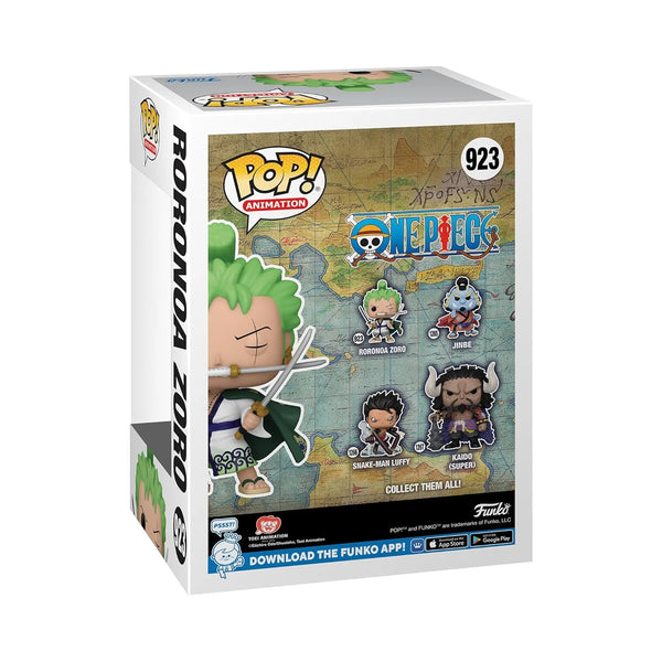 Funko Pop One Piece Zoro Three Sword Style 923 Figure