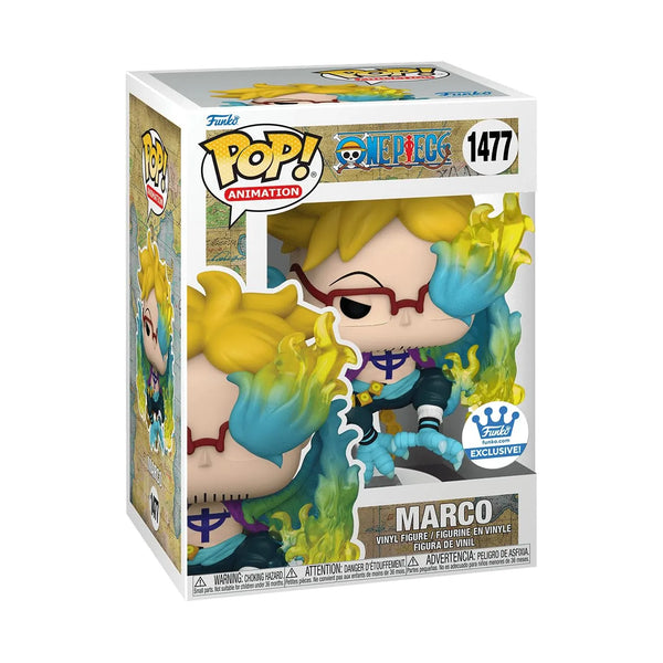 Funko Pop One Piece Marco 1477 Figure