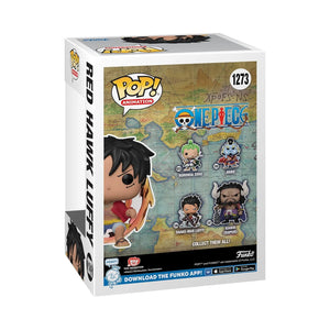 Funko Pop One Piece Red Hawk Luffy 1273 Figure
