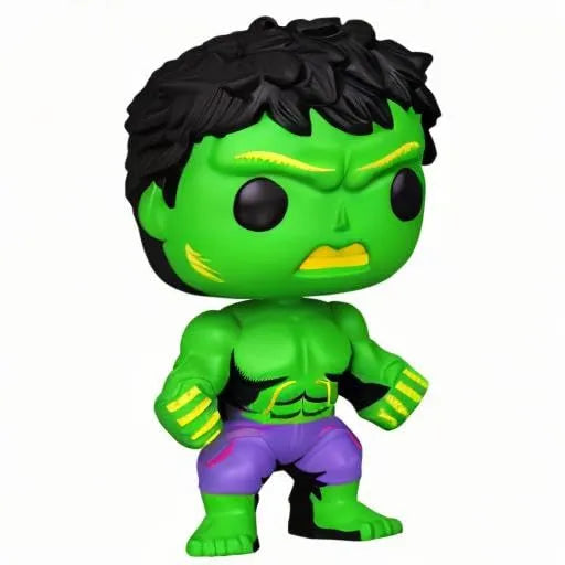 Funko Pop Marvel Hulk Black Light 822 Figure