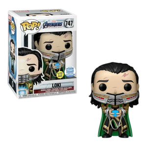 Funko Pop Marvel Loki With Tesseract 747 Figure