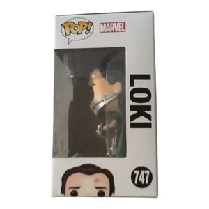 Funko Pop Marvel Loki With Tesseract 747 Figure