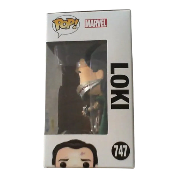 Funko Pop Marvel Loki With Tesseract 747 Figure