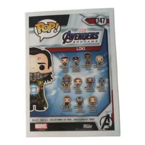 Funko Pop Marvel Loki With Tesseract 747 Figure