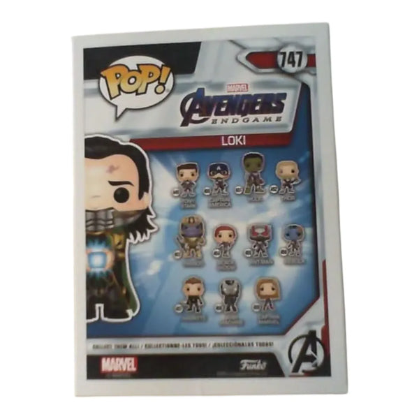 Funko Pop Marvel Loki With Tesseract 747 Figure