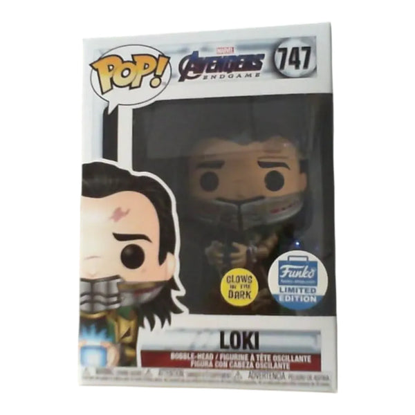 Funko Pop Marvel Loki With Tesseract 747 Figure