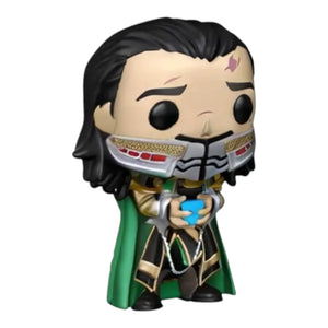 Funko Pop Marvel Loki With Tesseract 747 Figure