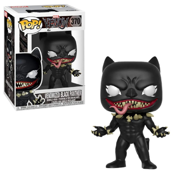 Funko Pop Marvel Venomized Black Panther 370 Figure