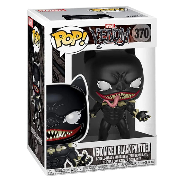 Funko Pop Marvel Venomized Black Panther 370 Figure