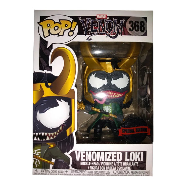 Funko Pop Marvel Venomized Loki 368 Figure