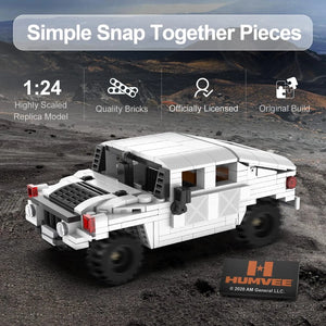 CaDA Humvee C-Series Building Blocks (328 Pcs)