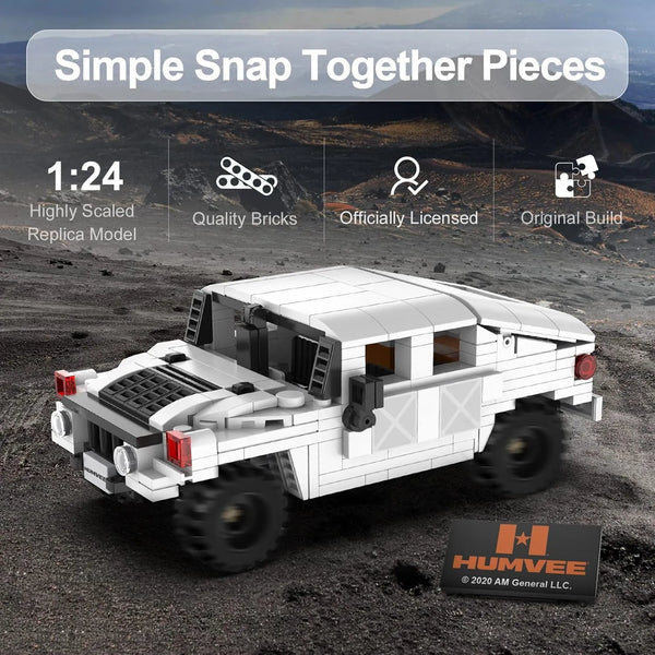 CaDA Humvee C-Series Building Blocks (328 Pcs)