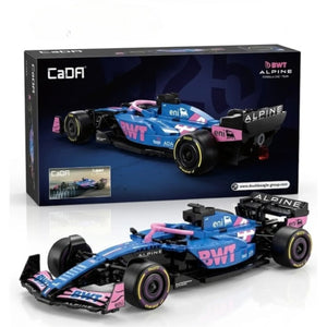 CaDA BWT Alpine F1 Team Racing Car Blocks (300 Pcs)