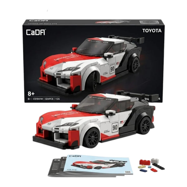 CaDA Toyota GR Supra GT4 Building blocks (324 Pcs)