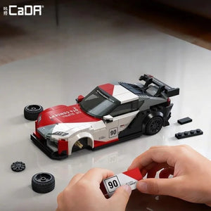 CaDA Toyota GR Supra GT4 Building blocks (324 Pcs)