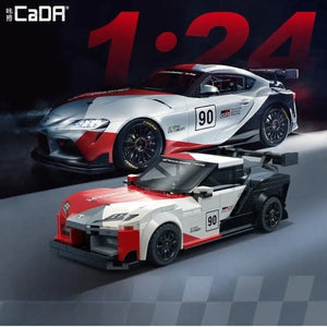 CaDA Toyota GR Supra GT4 Building blocks (324 Pcs)