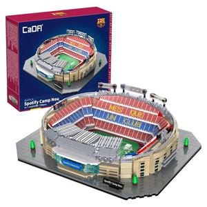 CaDA FC Barcelona Spotify Camp Blocks (728 Pcs)