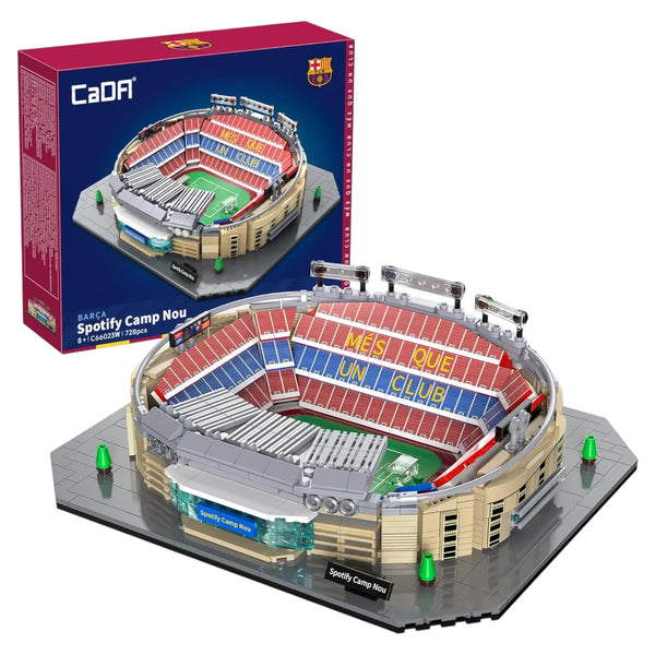 CaDA FC Barcelona Spotify Camp Blocks (728 Pcs)