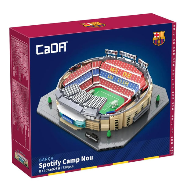 CaDA FC Barcelona Spotify Camp Blocks (728 Pcs)
