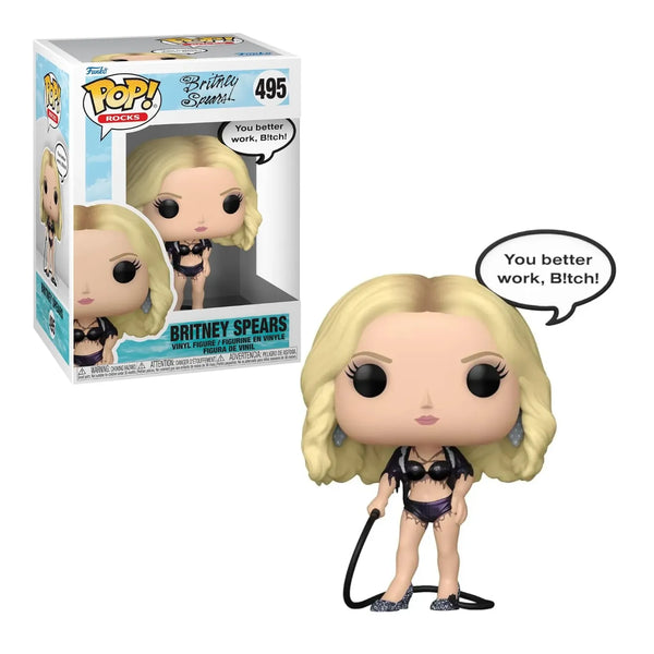 Funko Pop! Britney Spears Work 495 Figure
