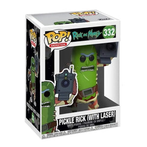 Funko Pop! R&M Pickle Rick with Laser 332 Figure