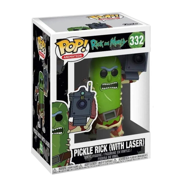 Funko Pop! R&M Pickle Rick with Laser 332 Figure