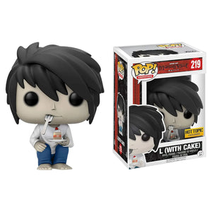 Funko Pop! Death Note L with Cake 219 Figure