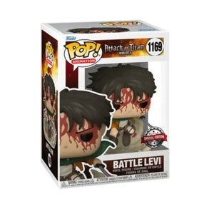 Funko Pop AoT Battle Levi 1169 Figure