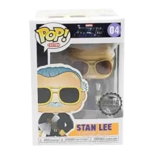 Funko Pop! Marvel Stan Lee with Strom Breaker 04 Figure