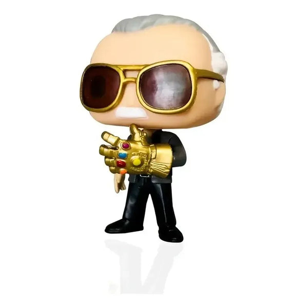 Funko Pop! Marvel Stan Lee with Thanos Gauntlet 01 Figure