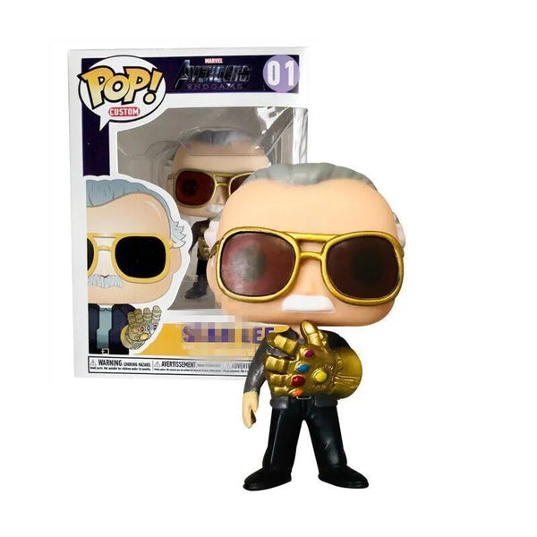 Funko Pop! Marvel Stan Lee with Thanos Gauntlet 01 Figure