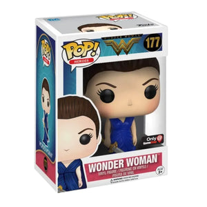 Funko Pop Wonder Woman Blue Dress 177 Figure