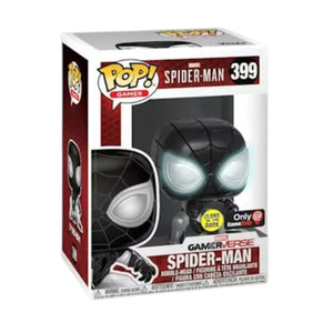 Funko Pop Marvel Spiderman Negative Suit 399 Figure