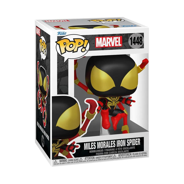 Funko Pop Spiderman Miles Iron Spider 1448 Figure