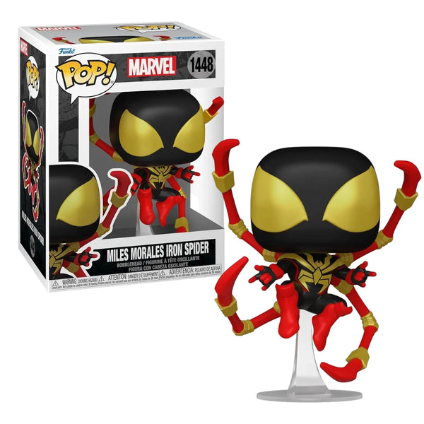 Funko Pop Spiderman Miles Iron Spider 1448 Figure