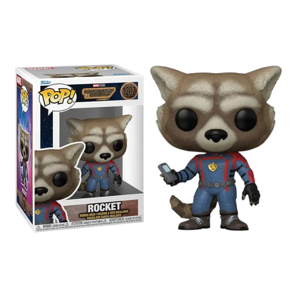 Funko Pop GOTG-3 Rocket 1202 Figure