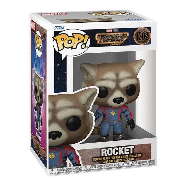 Funko Pop GOTG-3 Rocket 1202 Figure