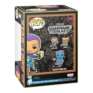 Funko Pop Marvel GOTG-3 Blacklight Star Lord 1240 Figure